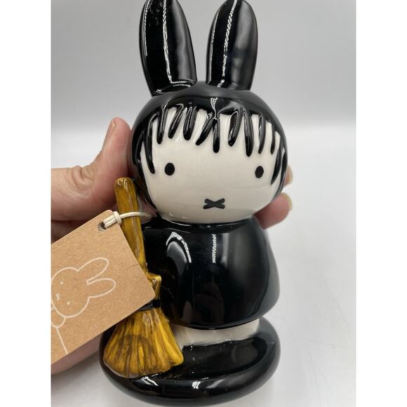 Blue Sky ClayWorks Halloween Miffy the “Black Witch” Ceramic Decor NEW - Picture 8 of 9